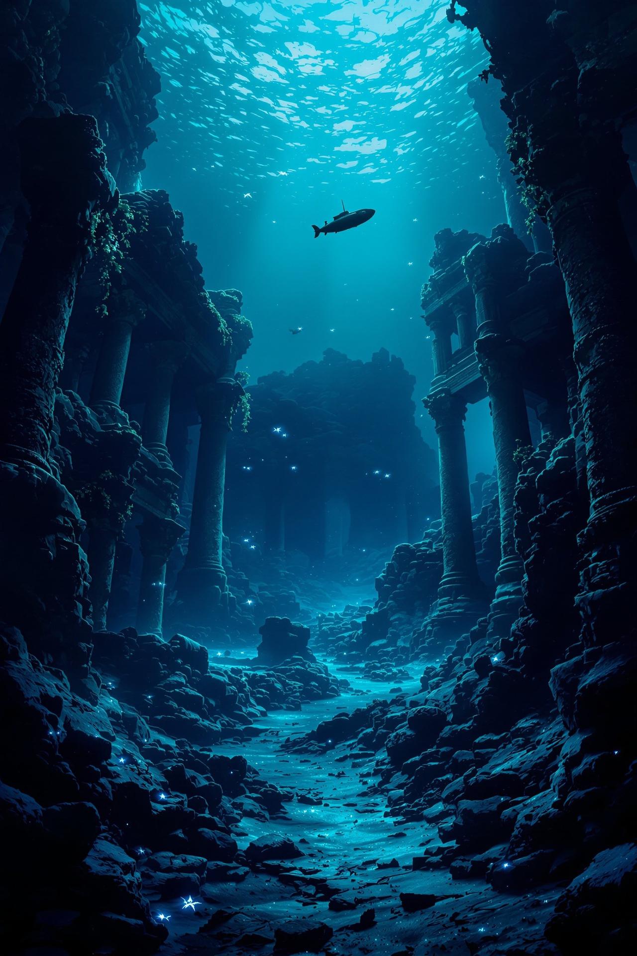 悟空影视作品深海探秘海报